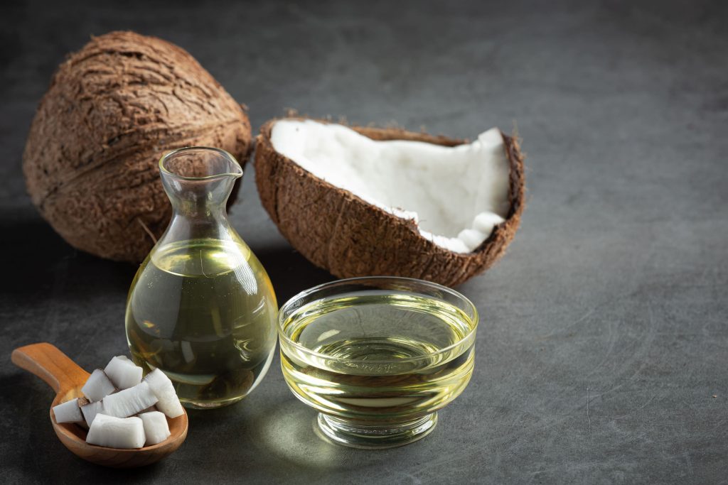 aceite de coco para el pelo